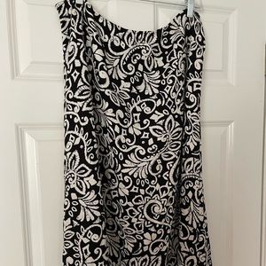 Mid calf skirt